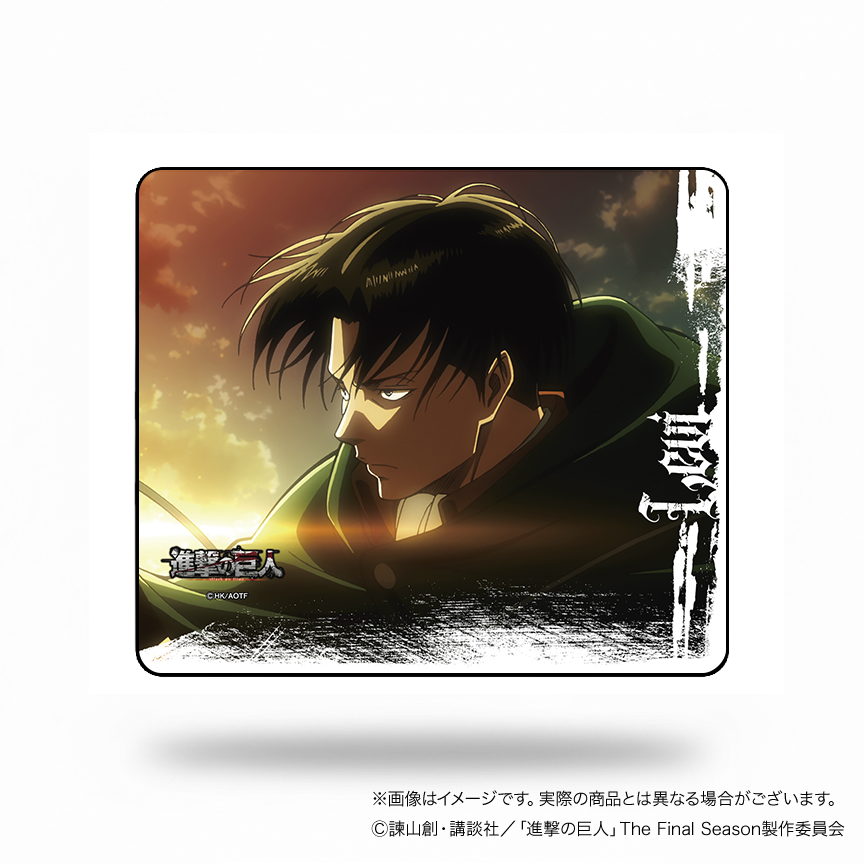 進撃の巨人 進撃のゲーミングマウスパッド【リヴァイA】 – DotAndZ