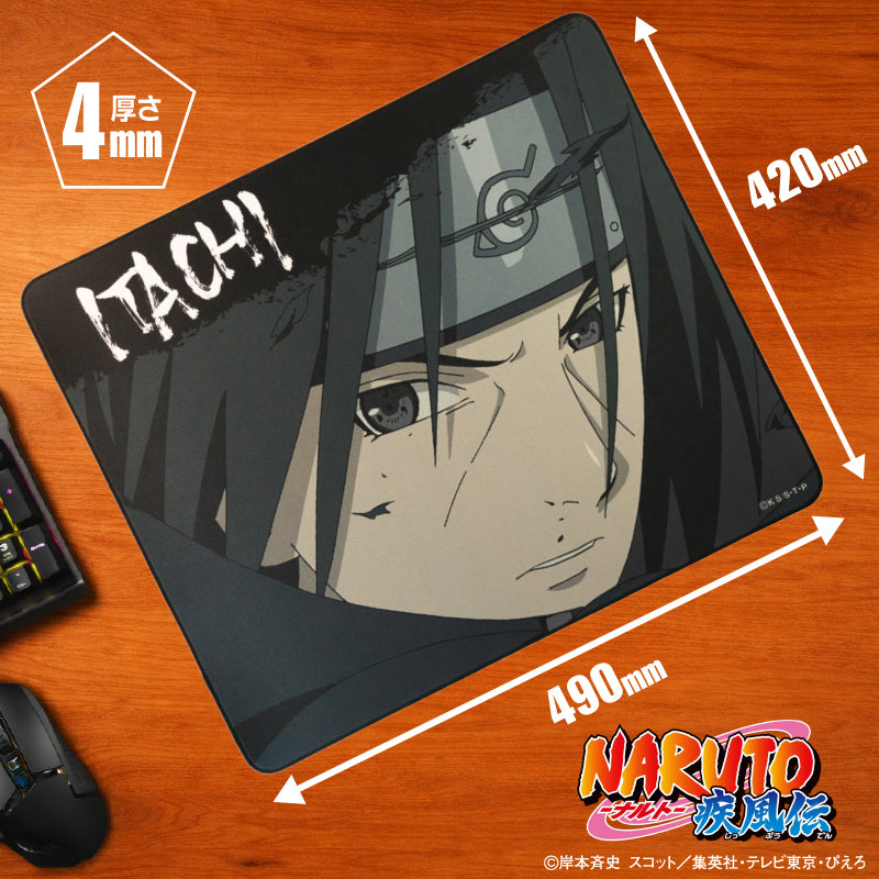 NARUTO-ナルト- 疾風伝 ゲーミングマウスパッド【ITACHI】 – DotAndZ