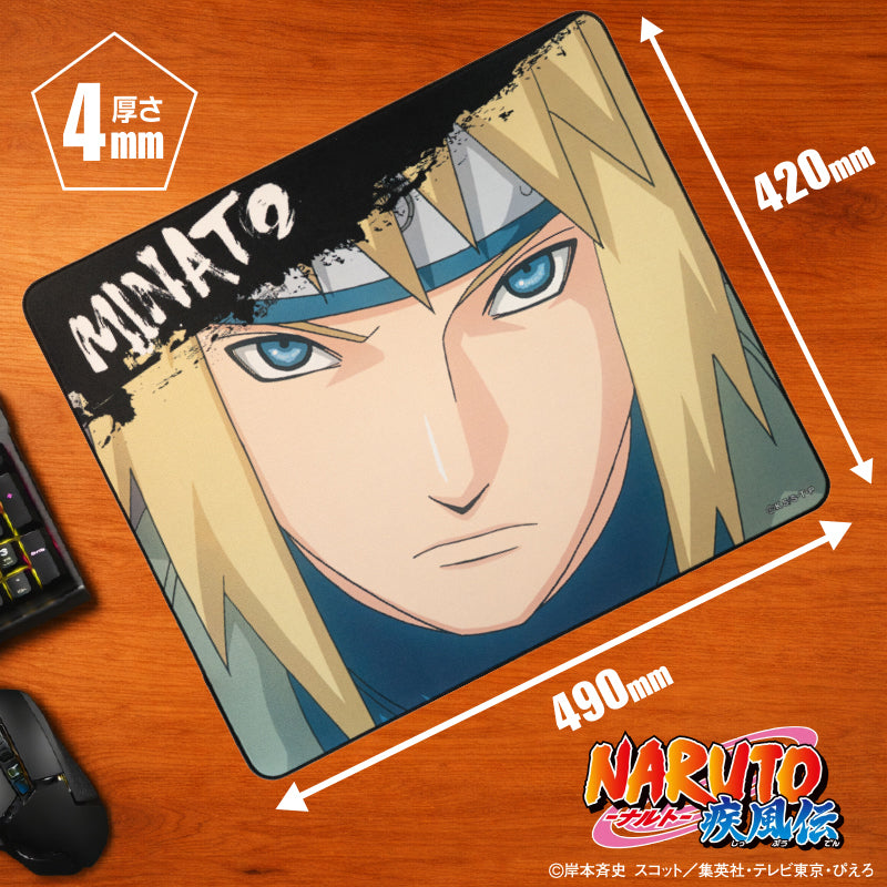 NARUTO-ナルト- 疾風伝 ゲーミングマウスパッド【MINATO】 – DotAndZ