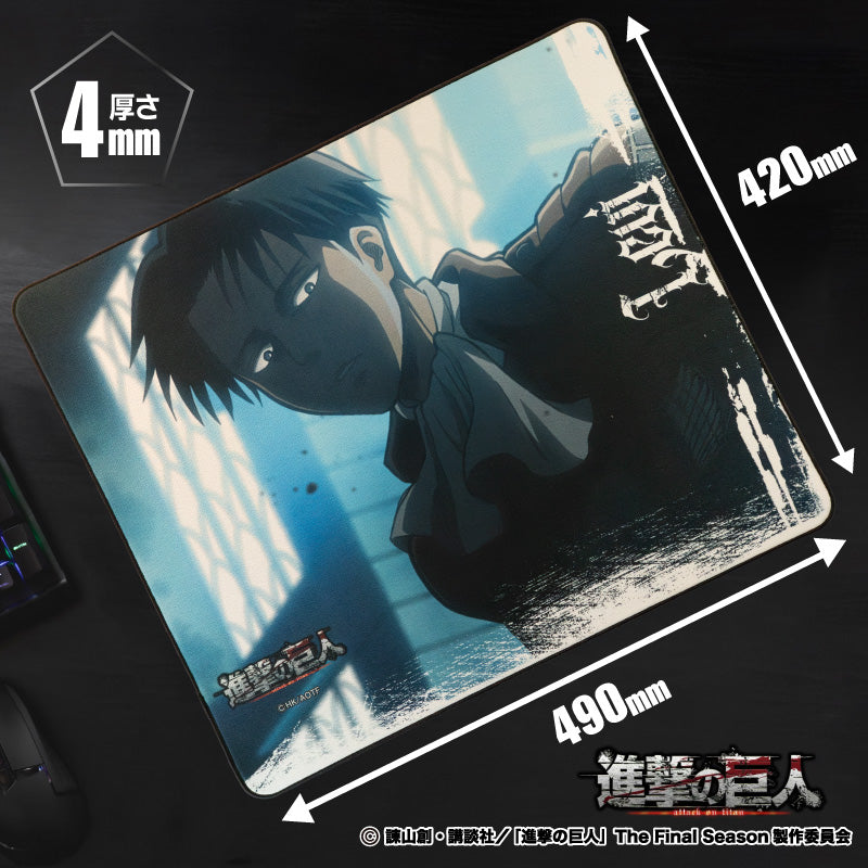 進撃の巨人 進撃のゲーミングマウスパッド【リヴァイB】 – DotAndZ