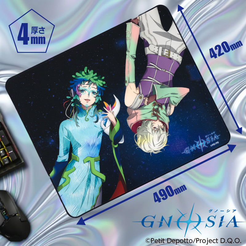 アニメ GNOSIA グノーシア ゲーミングマウスパッド【ラキオ／レムナン】