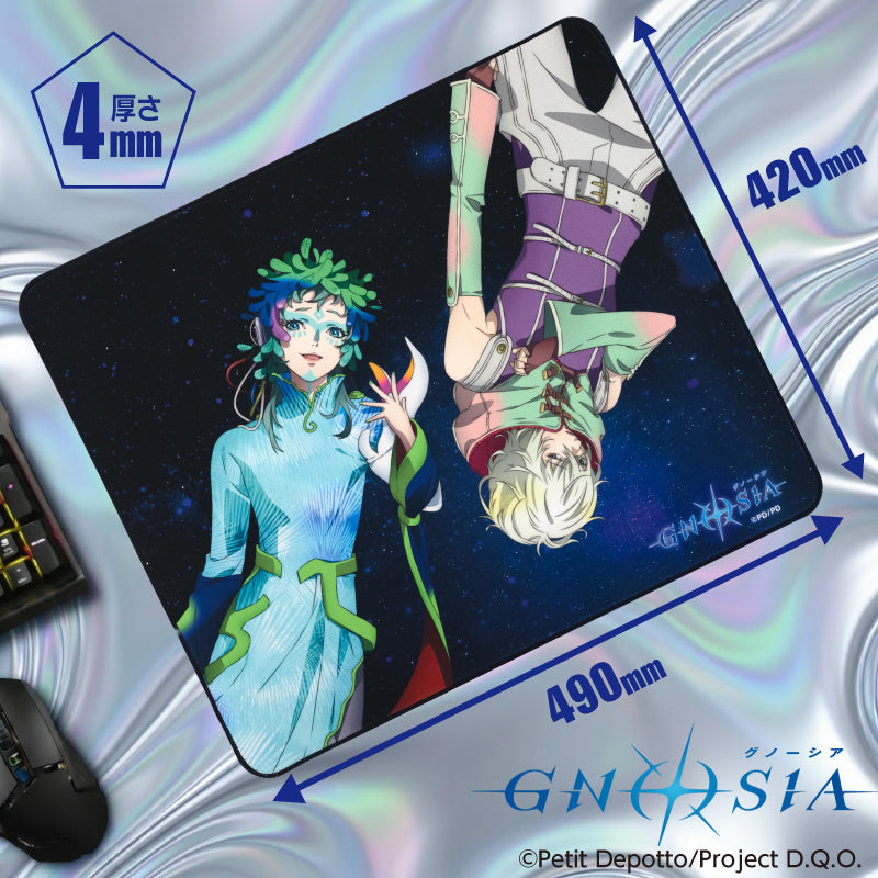 アニメ GNOSIA グノーシア ゲーミングマウスパッド【ラキオ／レムナン