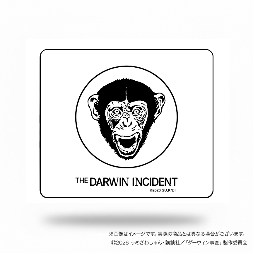 TV Anime “The Darwin Incident” Evolved Gaming Mouse Pad ALA LOGO【WHITE】