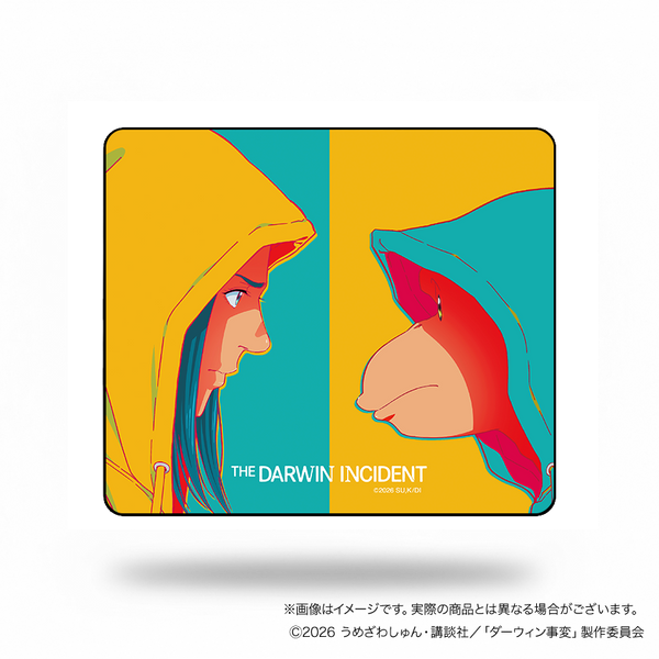 TV Anime “The Darwin Incident” Evolved Gaming Mouse Pad【Charlie & Lucy B】