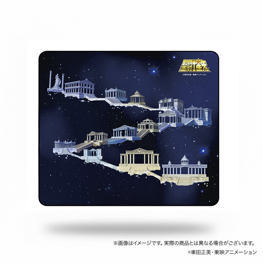 聖闘士星矢 ゲーミングマウスパッド【聖域12宮殿】