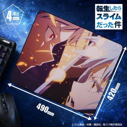“That Time I Got Reincarnated as a Slime” Reincarnation Gaming Mouse Pad [Yuuki vs. Rimuru]
